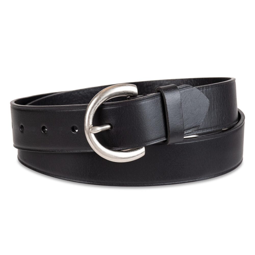 Levi's Women's Black Heat Creased Casual Leather Pant Belt S NWT